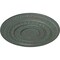 Ekena Millwork Oldham Ceiling Medallion (Fits Canopies up to 8 5/8"), 18"OD x 1 1/4"P, Cloud Burst Crackle CM18OLCBC - alternate 3